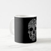 Radiologie Tech Krass Tech Skull Technologist Xray Kaffeetasse (Vorderseite Links)