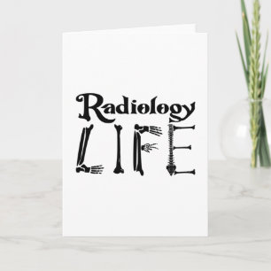 Radiologie Tech Radiology Life Technologist Xray Karte