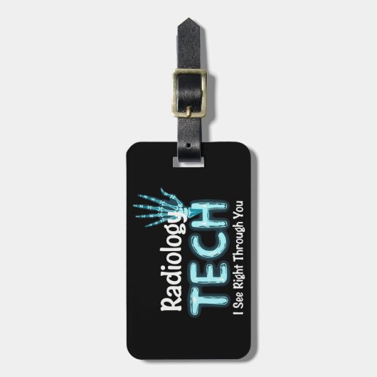 Radiologie Tech Spaß X Ray Gepäckanhänger (Vorderseite vertikal)