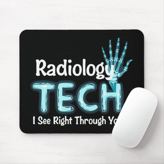 Radiologie Tech Spaß X Ray Mousepad (Mit Mouse)