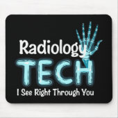 Radiologie Tech Spaß X Ray Mousepad (Vorne)