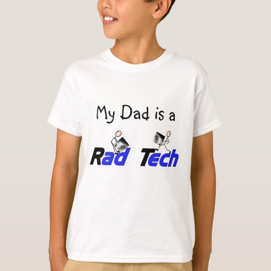 Radiologie-Techniker"krasser Tech-" Geschenke T-Shirt (Vorderseite)