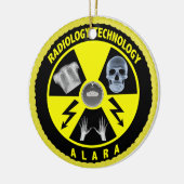 Radiologie-Technologie Alara Verzierung Keramikornament (Links)