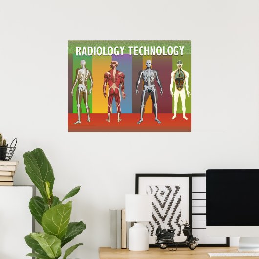 Radiologie-Technologie - Angewandte Wissenschaftsk Poster (Heimbüro)