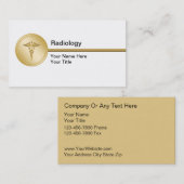 Radiologie-Visitenkarten Visitenkarte (Vorne/Hinten)