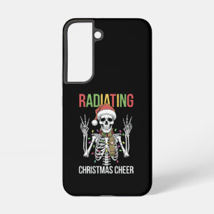 Radiologie-Weihnachten-Santa-Skelett-Röntgenassist Samsung Galaxy Hülle