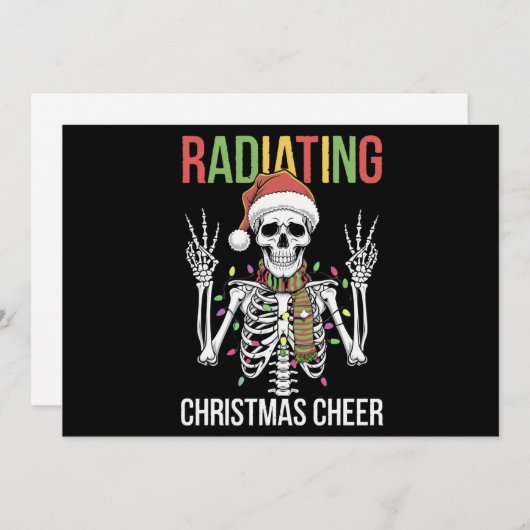 Radiologie Weihnachten Weihnachtsmann Skeleton Xra (Vorne/Hinten)
