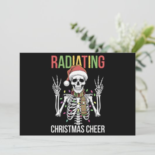 Radiologie Weihnachten Weihnachtsmann Skeleton Xra (Stehend Vorderseite)