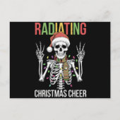 Radiologie Weihnachten Weihnachtsmann Skeleton Xra (Vorderseite)