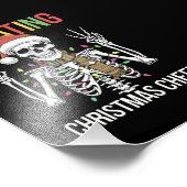 Radiologie Weihnachten Weihnachtsmann Skeleton Xra Fotodruck (Ecke)