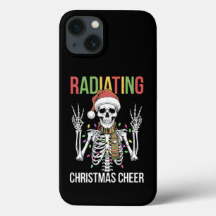 Radiologie-Weihnachts-Santa-Skelett-Röntgenassiste Case-Mate iPhone Hülle
