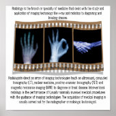 RADIOLOGIE - XRAY POSTER - HAND, OK, HANDSHAKE (Vorne)