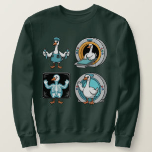 Radiologieassistent Gänseblümchen, Lustiges Röntge Sweatshirt