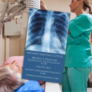Radiologieassistent Medizinische Bildgebung Visitenkarte