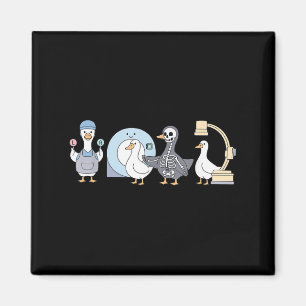 Radiologiker Krass Tech Goose Minimalistisch Magnet