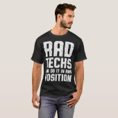 Radiologiker Krass Tech Position Radiolog T-Shirt (Vorne ganz)