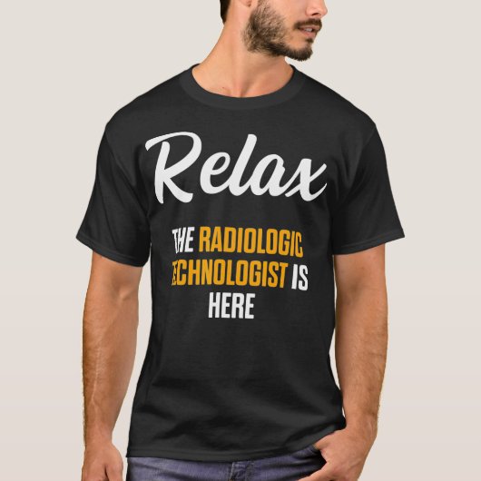 Radiologiker Krass Tech Rela Radiology T-Shirt (Vorderseite)