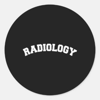 Radiologiker Krass Tech Xray Runder Aufkleber