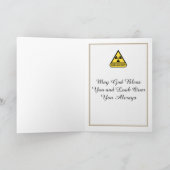 Radiologin Custom Retirement Card Karte (Innenseite)