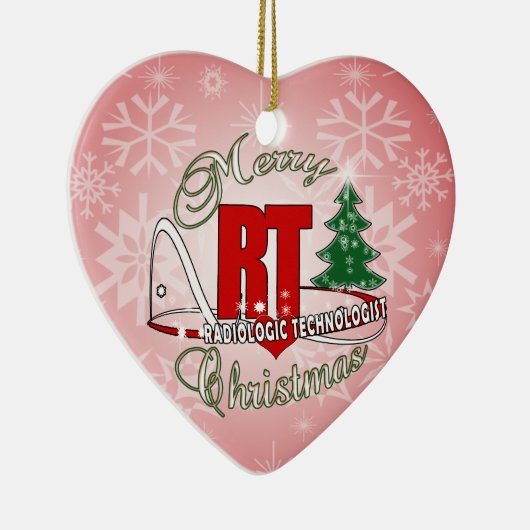 RADIOLOGISCHER TECHNOLOGE KERAMIKORNAMENT (Rechts)