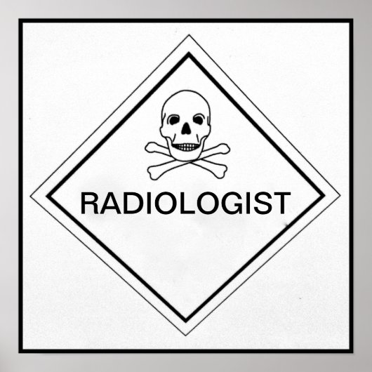 RADIOLOGISTISCHER POSTER (Vorne)