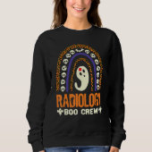 Radiology Boo Crew Nurse Halloween Nurses Cute Gho Sweatshirt (Vorderseite)