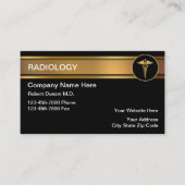 Radiology Business Cards Visitenkarte (Vorderseite)