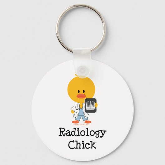 Radiology Chick Keychain
Schlüsselanhänger (Vorderseite)