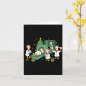 Radiology Funny Goose Ct Scan Christmas Xray Nurse Karte (Gelbe Blume)