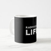 Radiology Life Krass Techs Technologe Xray Tech Kaffeetasse (Vorderseite Links)