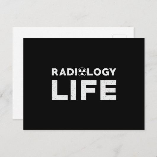 Radiology Life Krass Techs Technologe Xray Tech Postkarte (Vorne/Hinten)