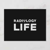 Radiology Life Krass Techs Technologe Xray Tech Postkarte (Vorderseite)