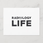 Radiology Life Krass Techs Technologist X-Ray Tech Postkarte (Vorderseite)