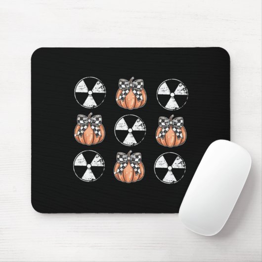 Radiology Pumpkin Coquette Fall Autumn Xray Tech H Mousepad (Mit Mouse)