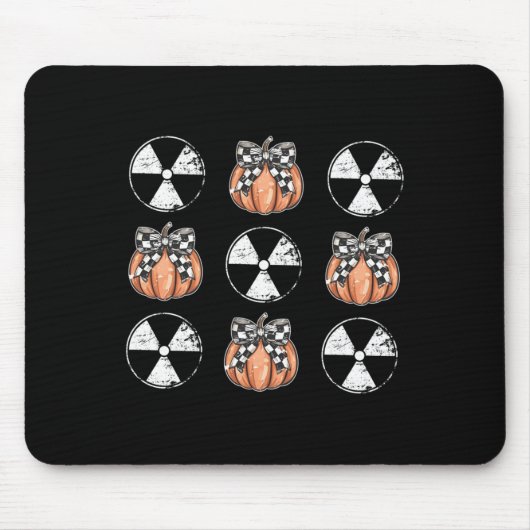 Radiology Pumpkin Coquette Fall Autumn Xray Tech H Mousepad (Vorne)