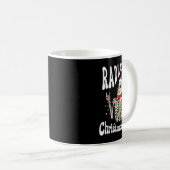 Radiology Radiating Christmas Cheer X-ray Rad Tech Kaffeetasse (VorderseiteRechts)