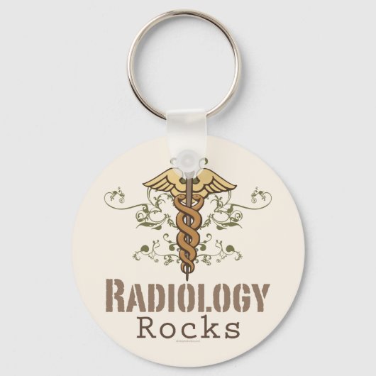 Radiology Rocks Radiology Key Chain Schlüsselanhänger (Vorderseite)