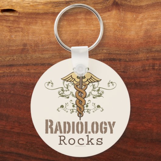 Radiology Rocks Radiology Key Chain Schlüsselanhänger (Vorderseite)
