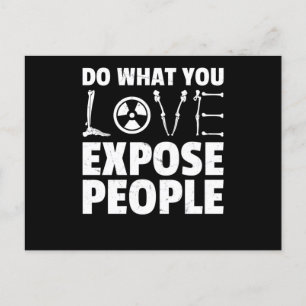 Radiology Spaß Funny Xray Radiologist Postkarte