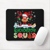 Radiology Squad Nurse Reindeer Buffalo Red Plaid C Mousepad (Mit Mouse)
