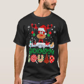 Radiology Squad Nurse Reindeer Buffalo Red Plaid C T-Shirt (Vorderseite)