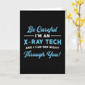 Radiology Tech Ich bin ein Röntgenradiologe Karte (Gelbe Blume)