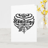 Radiology Tech Krass Nurse Blume Technologist Xray Karte (Gelbe Blume)