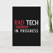 Radiology Tech Krass Tech in Progress Technology Karte (Vorderseite)