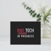 Radiology Tech Krass Tech in Progress Technology Postkarte (Stehend Vorderseite)