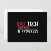 Radiology Tech Krass Tech in Progress Technology Postkarte (Vorne/Hinten)