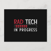 Radiology Tech Krass Tech in Progress Technology Postkarte (Vorderseite)