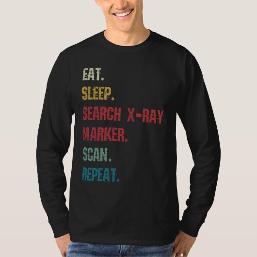 Radiology Tech Pun X Ray Rad Tech Radiology Nurse T-Shirt (Vorderseite)