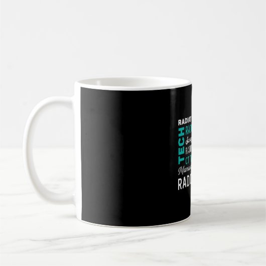 Radiology Tech Radiation Therapist Xray Tech Kaffeetasse (Links)