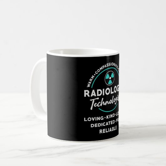 Radiology Tech Radiologiologe Xray Tech Kaffeetasse (Vorderseite Links)
